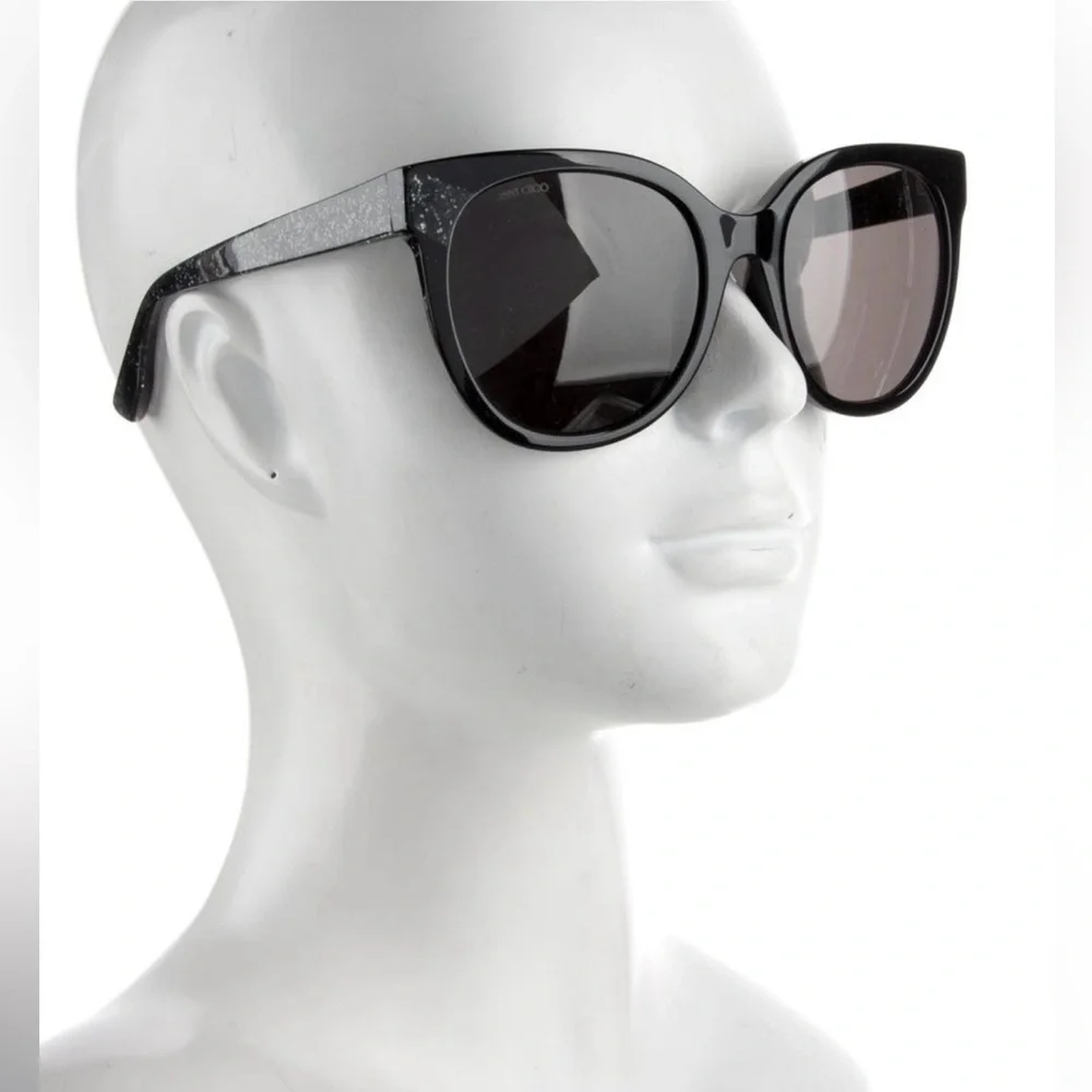 Jimmy Choo Elegant Black sparkle ✨ Sunglasses